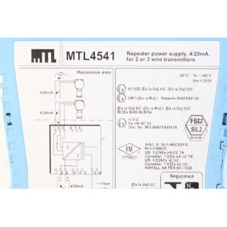 MTL Repeater Netzteil MTL4541- Gebraucht/Used