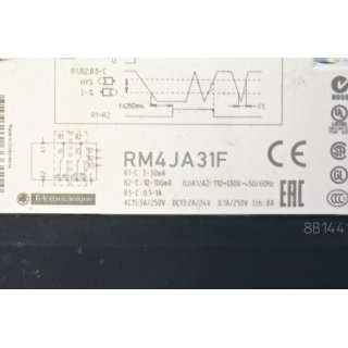 Schneider Electric Control Relais RM4JA31F- Neu