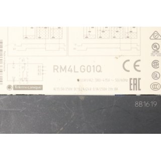 Schneider Electric RM4LG01Q- Neu