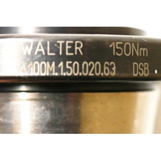 Walter A100M.1.50.020.63 DSB 150Nm - Gebraucht/Used