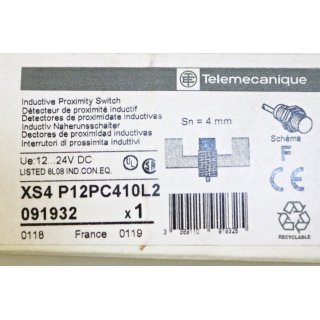 Telemecanique XS4P12PC410L2- Neu/OVP