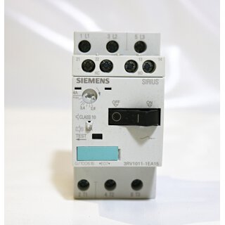 SIEMENS 3RV1011-1EA15 Leistungsschalter -OVP/unused-