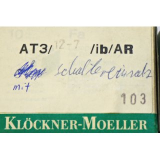 Klckner-Moeller AT3/12-7/ib/AR Grenztaster-Neu