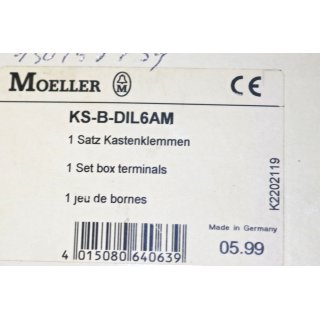 Moeller KS-B-DIL6AM -Neu/OVP