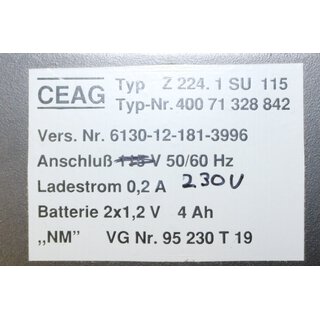 CEAG Z224.1 SU 115 Notleuchte -used-