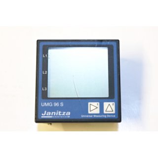 Janitza Electronica UMG 96 S (P1)- Gebraucht/Used