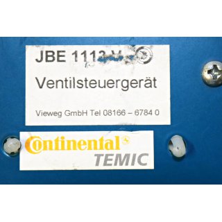 JBE Ventilsteuergert 1113V 0-1bar- Gebraucht/Used
