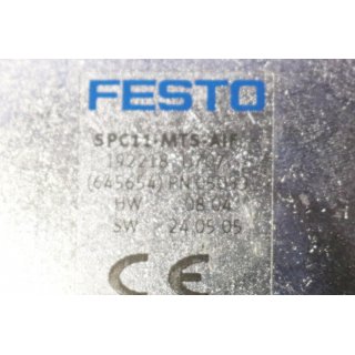 FESTO SPC11-MTS-AIF Pneumatik Ventilsteuerung- Gebraucht/Used