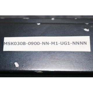 Rexroth IndraDyn S 3~MOTOR MSK030B-0900-NN-M1-UG1-NNNN -Gebraucht/Used