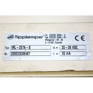 Tippkemper Lichtschranke IRL-237A-S -Neu/OVP