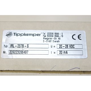 Tippkemper Lichtschranke IRL-237B-S -Neu/OVP