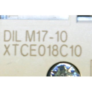 EATON Hauptschalter DIL M17-10 XTCE018C10- Gebraucht/Used
