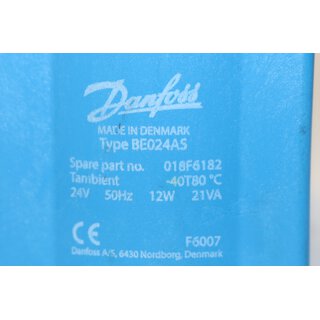Danfoss BE024AS Magnetspule -used-