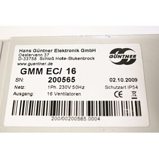 Gntner GMM EC/16 Motor Management Steuergert -unused-