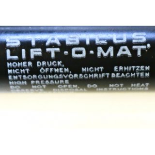 STABILUS LIFT-O-MAT Gasfeder Typ 293264 1100N- NEU