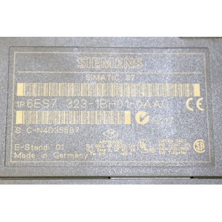 Siemens Simatic S7 6ES7 323-1BH01-0AA0 -Gebraucht/Used