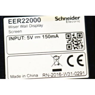 Schneider Electric Wiser Wall Display EER22000 -Gebraucht/Used