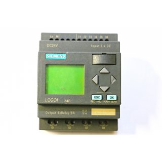 Siemens LOGO! 24R   6ED1052-1HA00-0BA0 -Gebraucht/Used