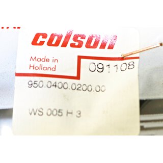 14x Colson WS 005 H3 Abdichtungsset -unused-