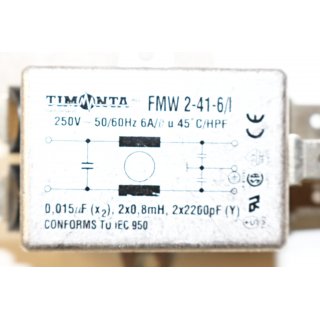 TIMONTA Entstrfilter Typ FMW2-41-6/1 -Neu
