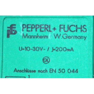 Pepperl+Fuchs NJ15 U1+ E2- Gebraucht/Used