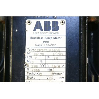 ABB Servomotor LC620TJR0010 + XCG 210-11- Gebraucht/Used