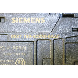 SIEMENS Simatic 6ES7 193-4CB30-0AA0- Gebraucht/Used