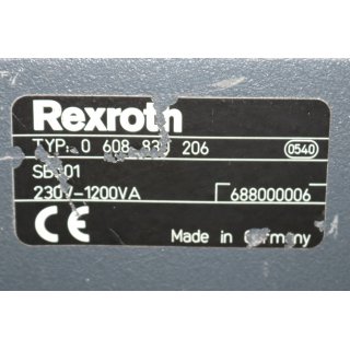 Rexroth SB301  typ 0608830 206 +VM 300-Gebraucht/Used