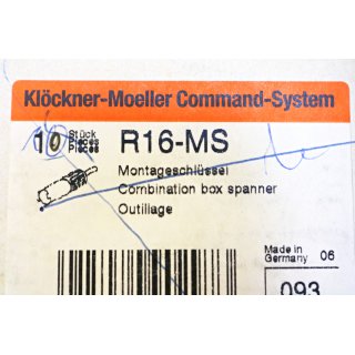 Klckner Mller Montageschlssel R16-MS- NEU