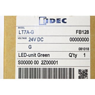 IDEC LED LT7AG- NEU