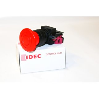 IDEC Stoppschalter HW1B-V401R- NEU