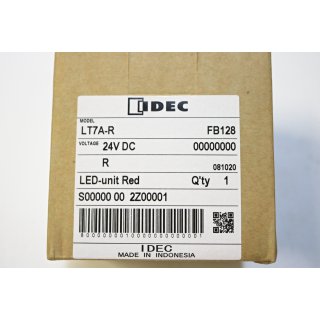 IDEC  LED-Unit RED Typ LT7A-R  -Neu/OVP