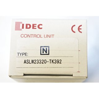 IDEC Control Unit Typ ASLW23320-TK392 -NEU/OVP
