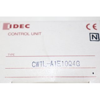 IDEC Control Unit CW1L+A1E10Q4G-NEU