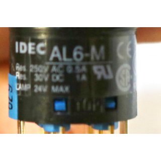 IDEC  Industrielle Druckknopf  AL6-M -Neu