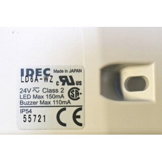 IDEC LD6A-WZ Basis Modul Signalsule -unused-