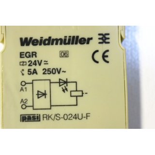 WEIDMLLER berspannungsschutz EGR 5A- Gebraucht/Used