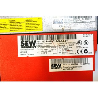 SEW Eurodrive MCF40A0015-5A3-4- Gebraucht/Used