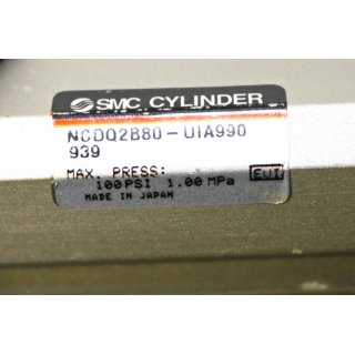 SMC Zylinder NCDQB80-UIA990  -Gebraucht/Used