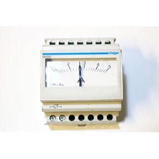 Hager Ampermeter SM005- Gebraucht/Used