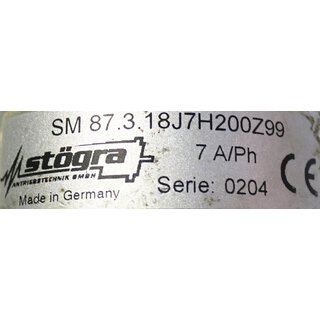 STGRA SM87.3.18J7M200299 7 A /Phase  gebraucht/used