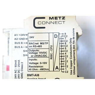 METZ CONNECT BMT-AI8- Gebraucht/Used