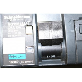 Schneider Electric Leistungsschalter NG125LMAT- Gebraucht/Used