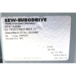 SEW Eurodrive Getriebe RF47AM90- unused OVP