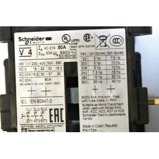 Schneider Electric IEC/EN 60947-3- Gebraucht/Used