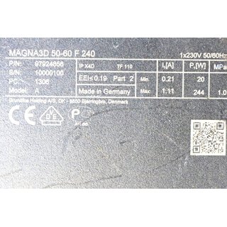 Grundfos MAGNA3D 50-60 F240- Gebraucht/Used