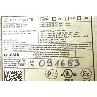 Gecma Challenger TB Lite- Gebraucht/Used