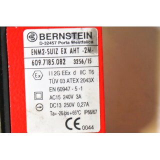 Bernstein EMM2-SU1Z EX AHT-2M- 609.7185.082 Endschalter -used-