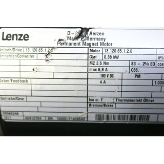 LENZE PMM 13.120.65.1.2.0- Gebraucht/Used