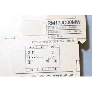 Telemecanique RM17JC00MW Stromwchter fr AC-Netze -unused-